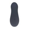 Dual Motor Remote Control Beaded Vibrating Liquid Silicone Prostate Stimulator - Black